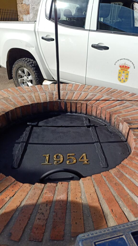 Pozo de Feliciano Campuzano - Foto inscripción 1954